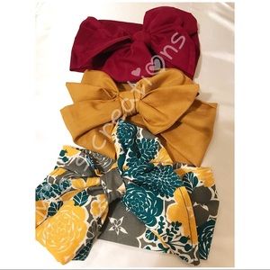 Set of 3 Headwraps