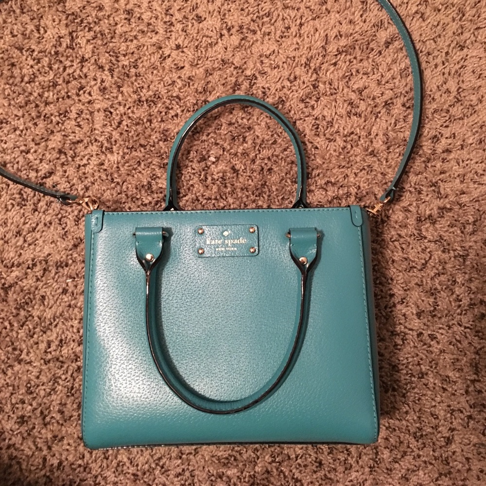 Kate Spade Teal blue purse
