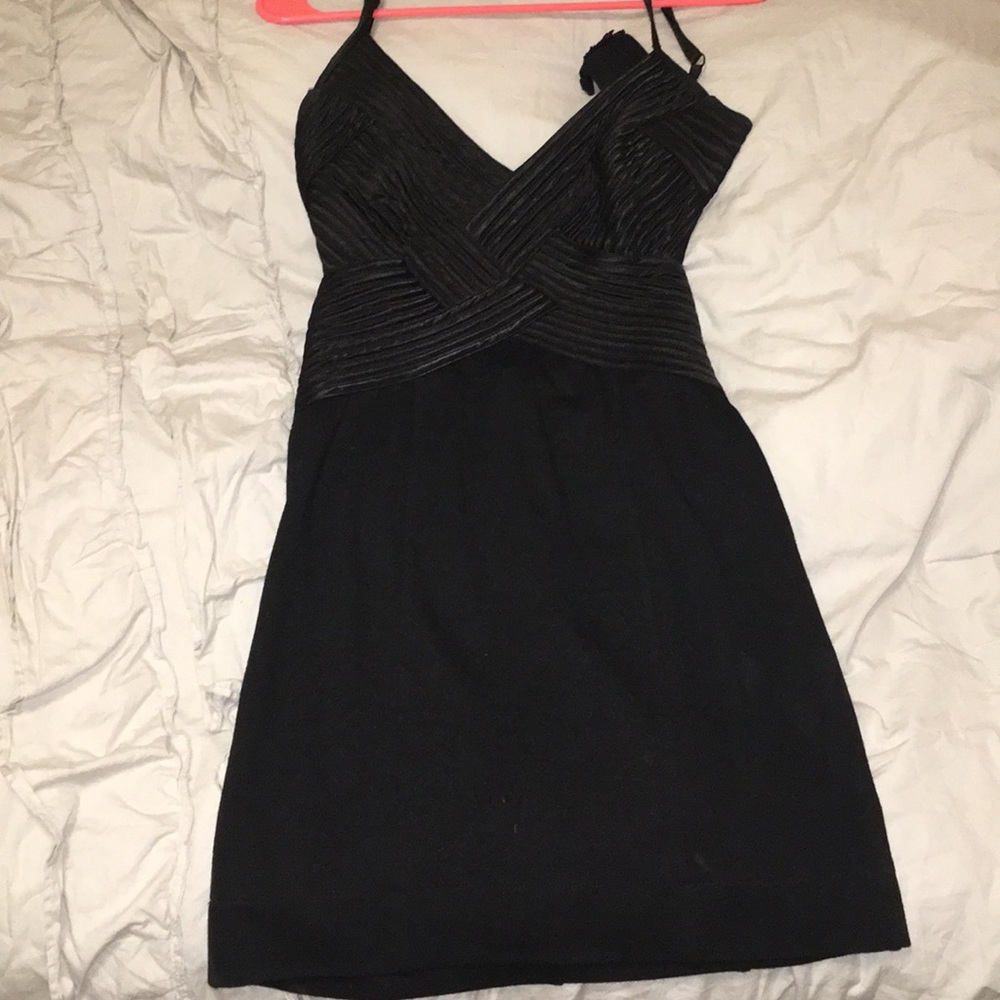Venus black mini dress