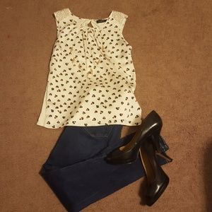 The Limited animal print top