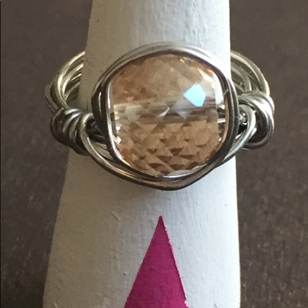 🎁SALE🎁HANDMADE WIRE WRAPPED RING 🌟💍