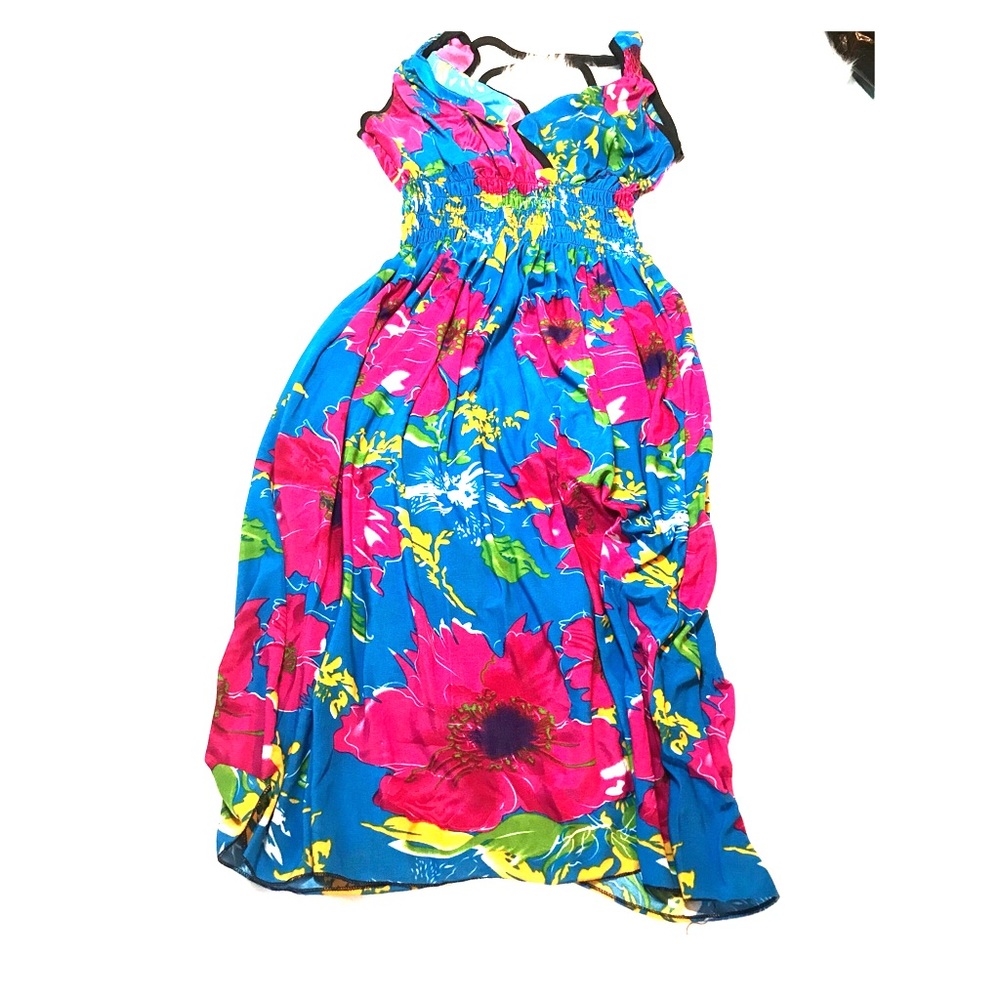 Floral print dress