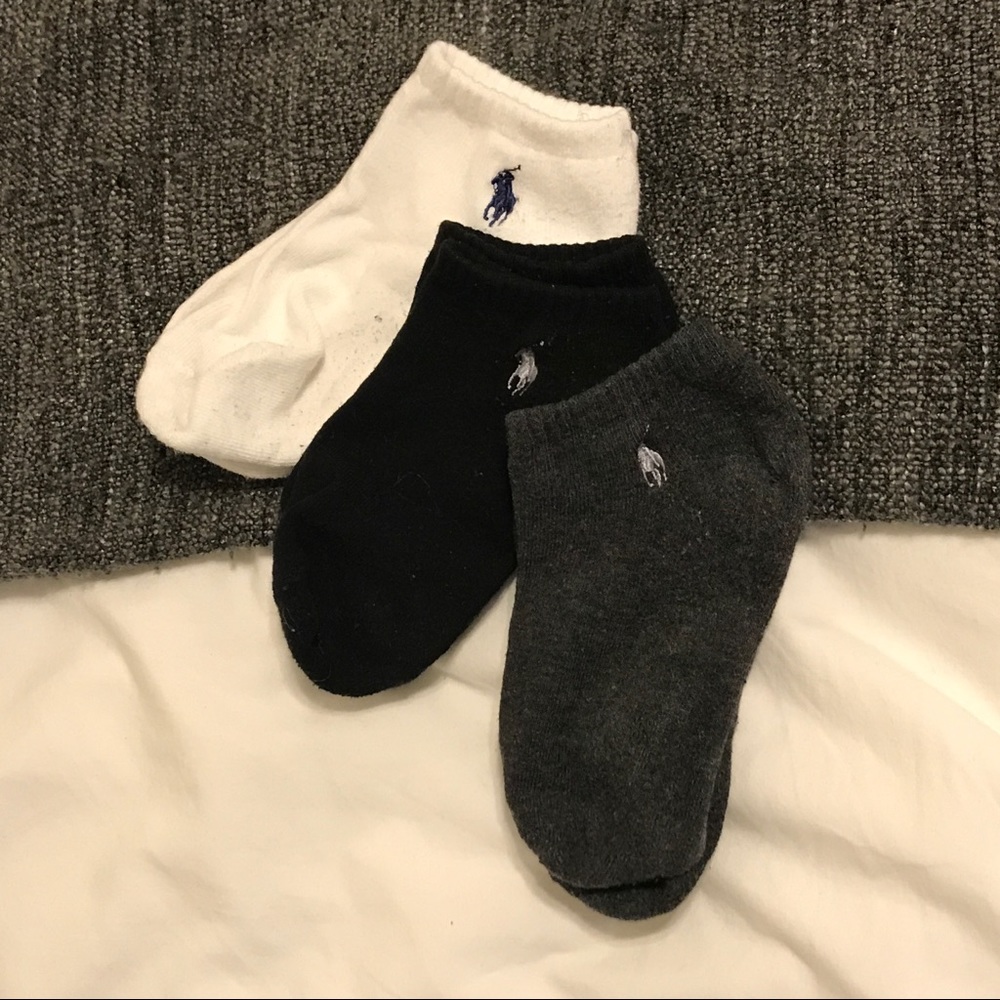 Under Armour, Ralph Lauren, CK, and etc socks