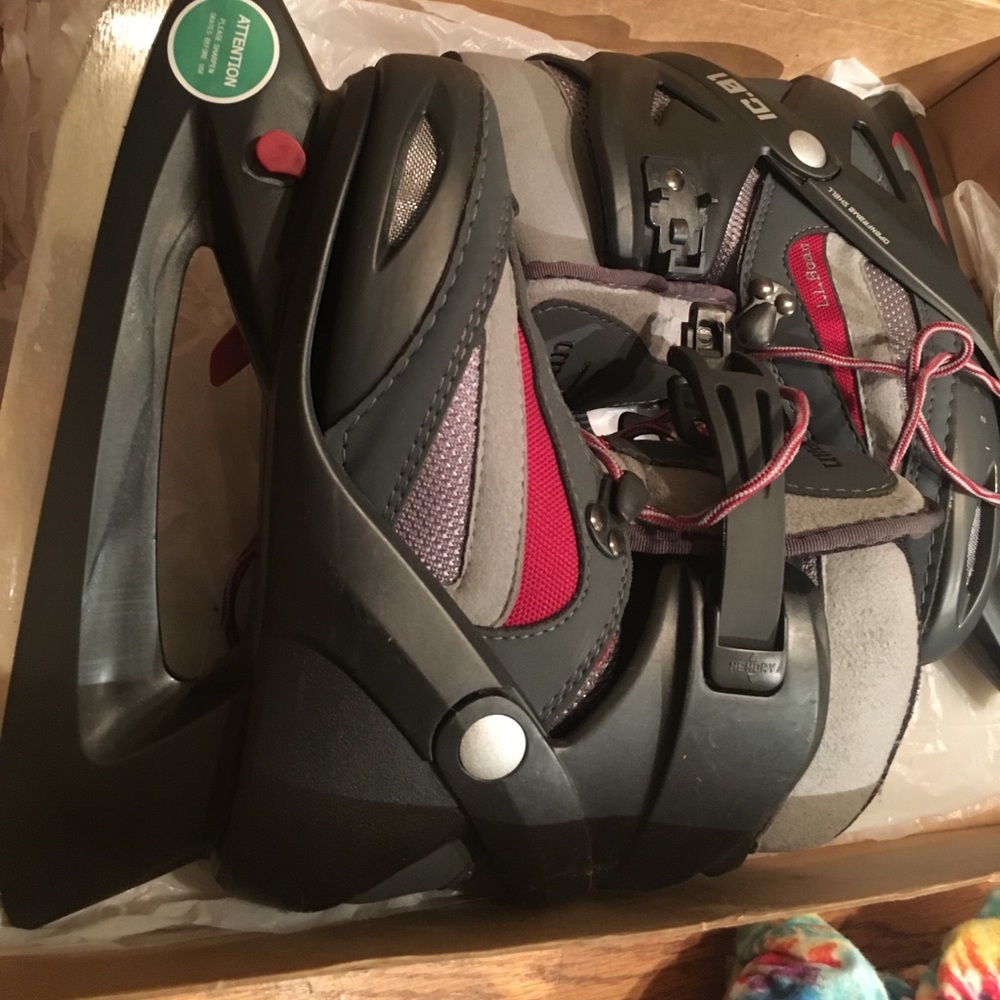 L L Bean Little Kids Adjustable Size Ice Skates
