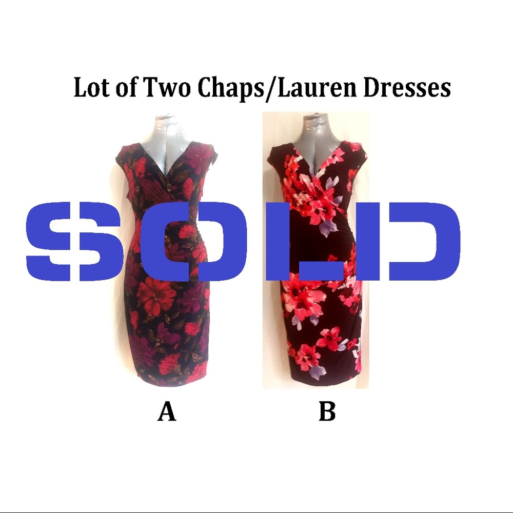 Lot of Two Chaps/Lauren Dresses