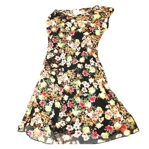 Floral print dress