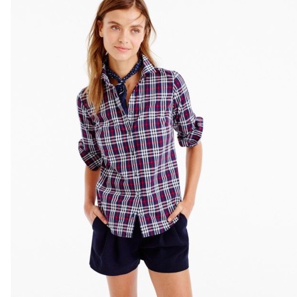 J. Crew Tops - J. Crew Perfect Shirt