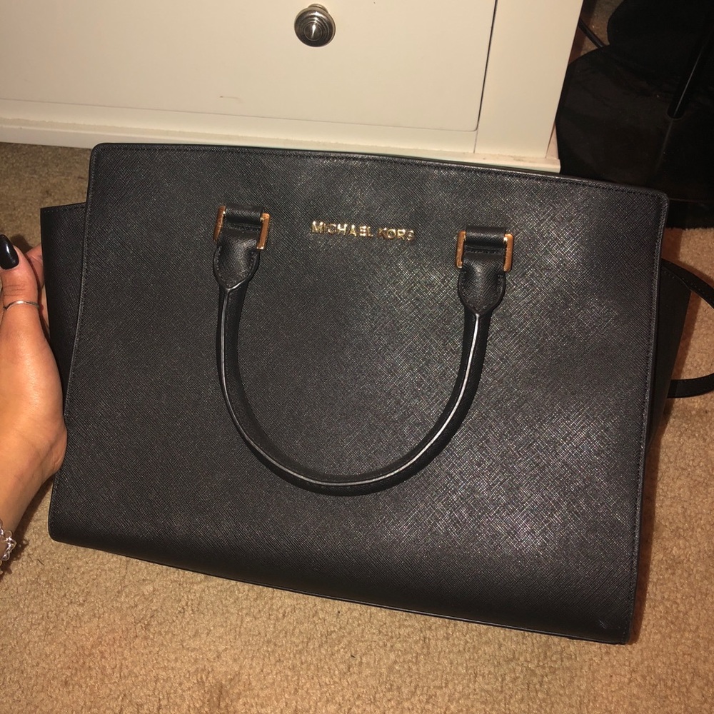 black Michael Kora purse