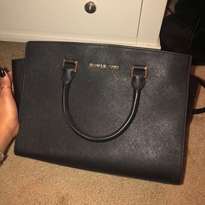 black Michael Kora purse