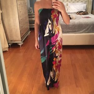 Colorful maxi dress