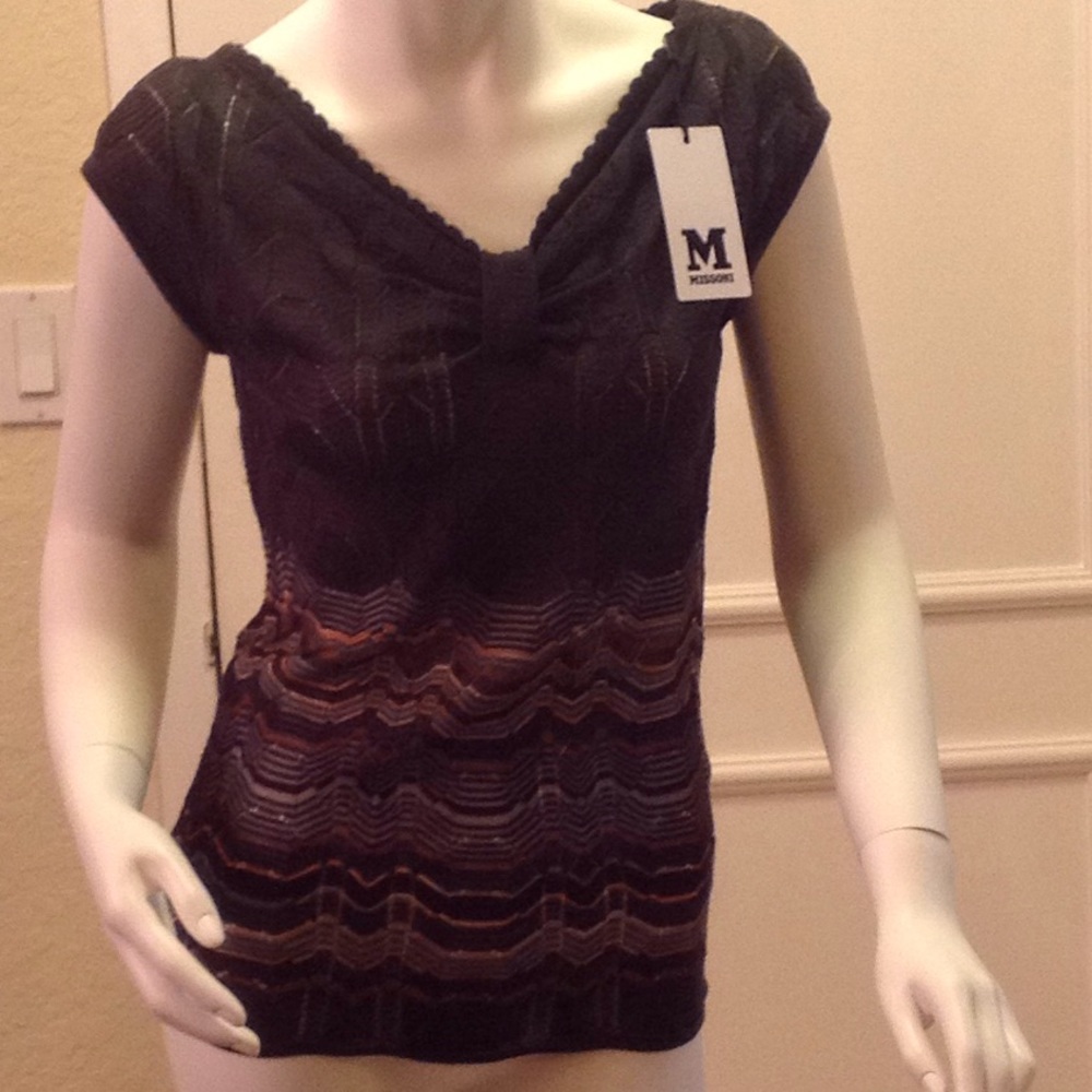 MMissoni size 38 knit top
