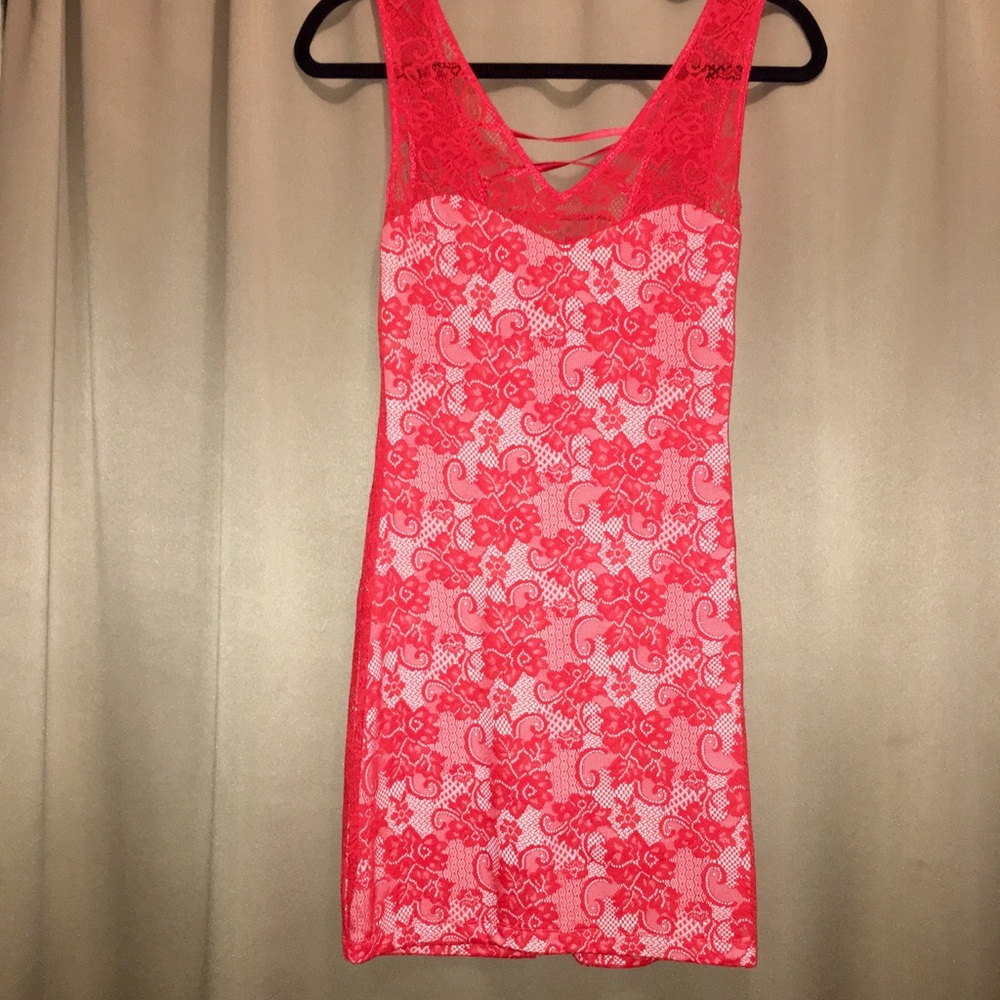 Bebe NWT Red Mini Dress
