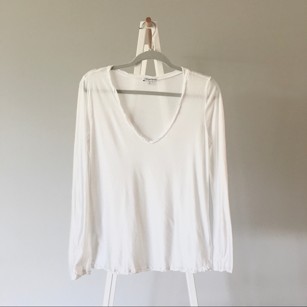 James Perse EUC cotton v-neck t-shirt Beautiful!