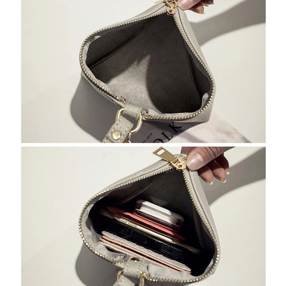 Last One! Pyramid Purse - Faux Leather - Pink NWT - Picture 3 of 4