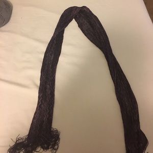 Purple scarf