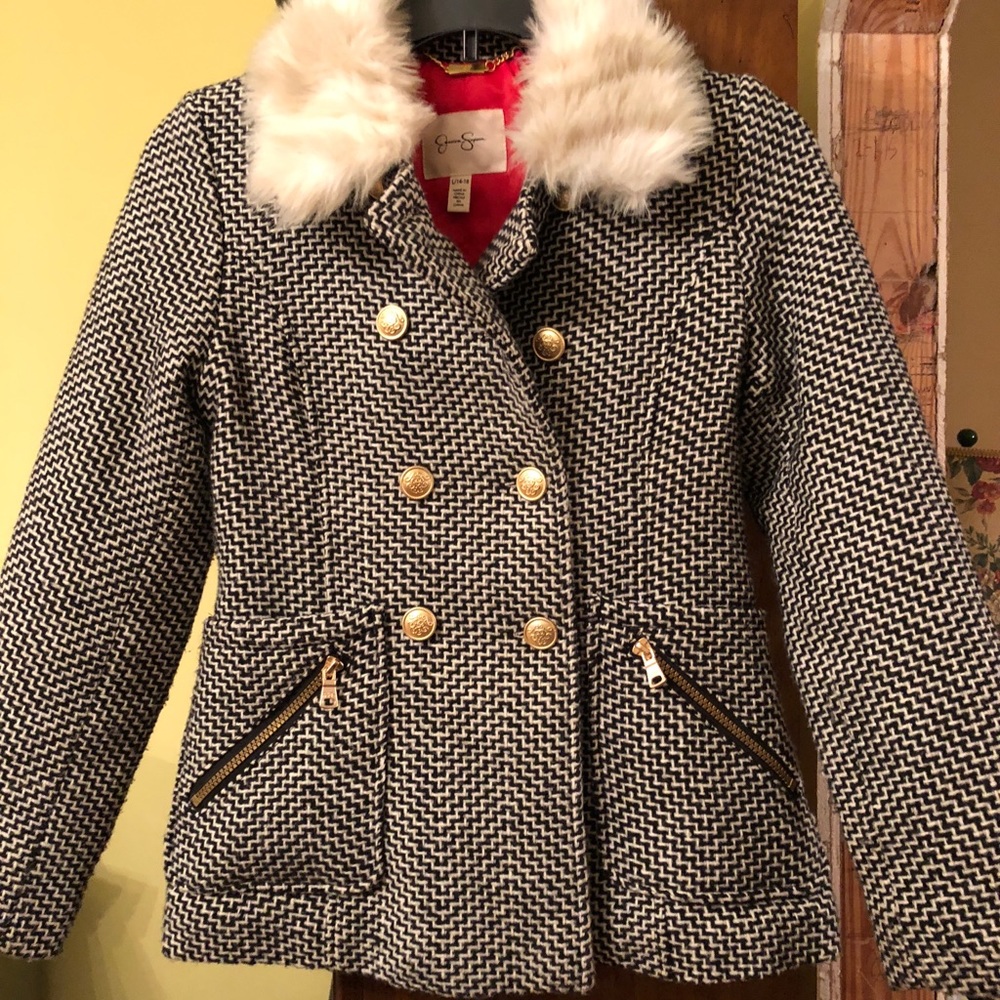 Jessica Simpson pea coat