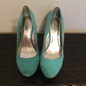 Mint green Charlotte Russe wedges