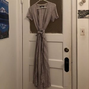 Reformation wrap dress