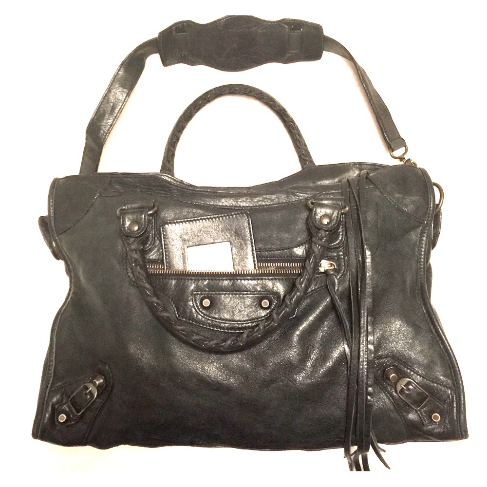 Auth. Balenciaga Classic City Handbag