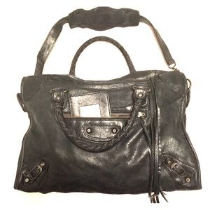Auth. Balenciaga Classic City Handbag