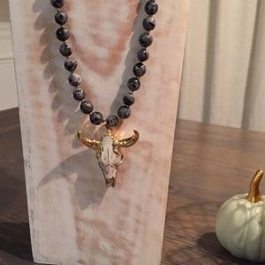 Steerhead pendant necklace