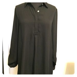 Black dress shirt