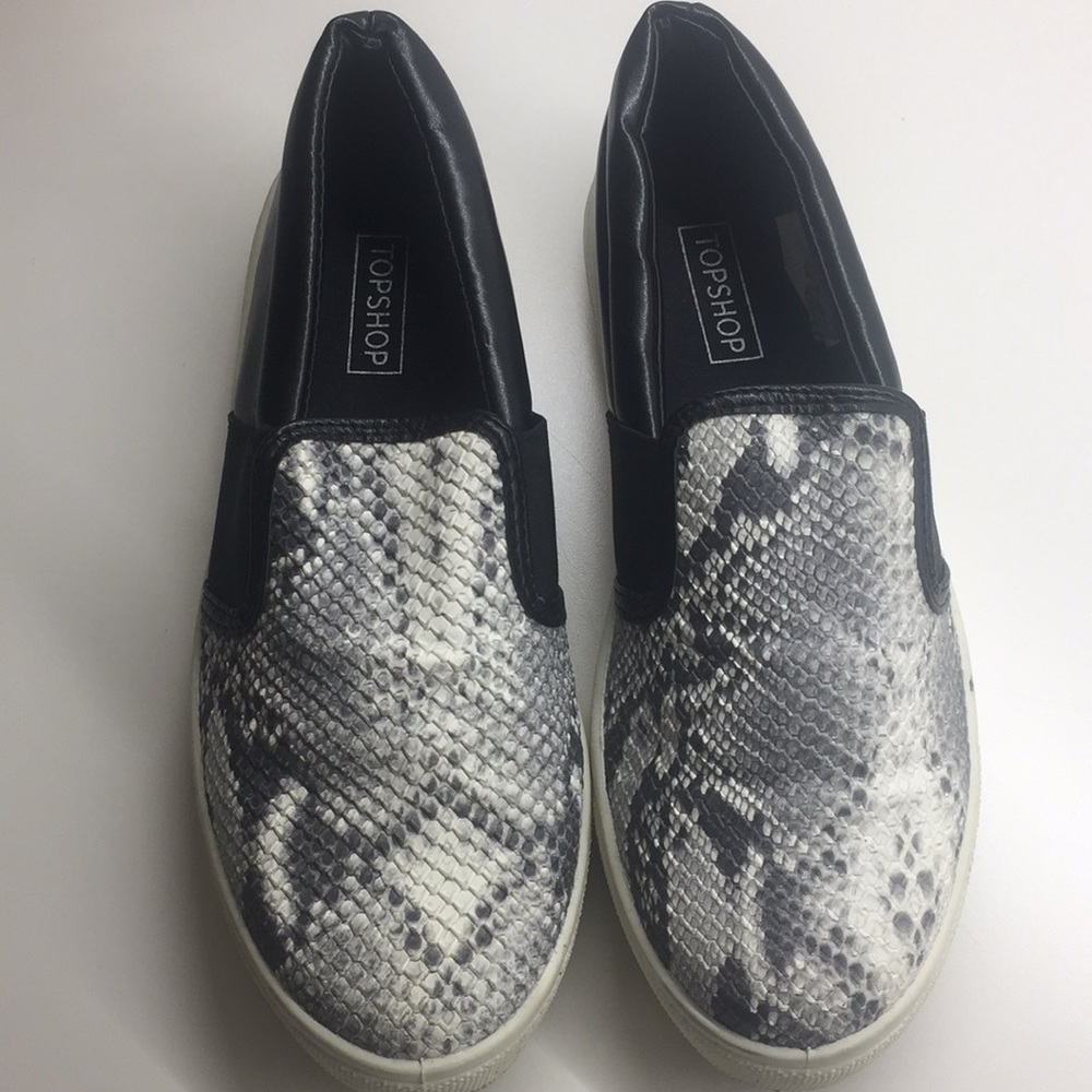 Top shop slide on sneakers
