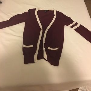 Varsity cardigan