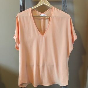 Orange lush blouse