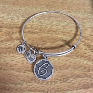 Alex and Ani capital C bracelet