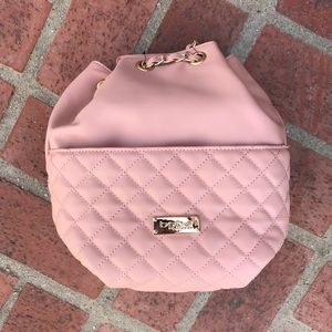 bebe Chelsea Faux Leather Backpack