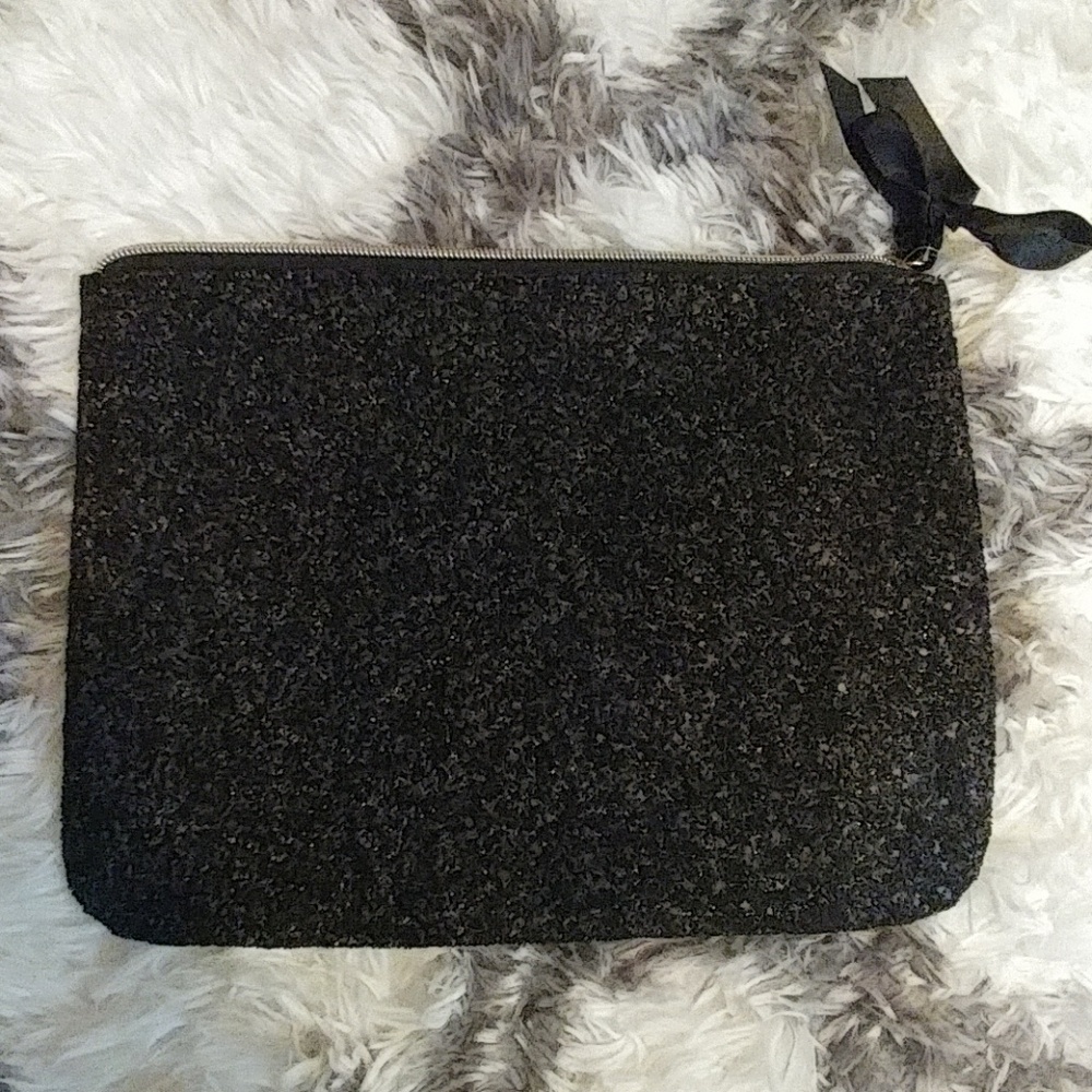 Black sparkly bag