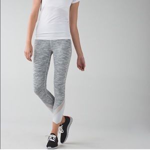 Wee space silver Lululemon pants