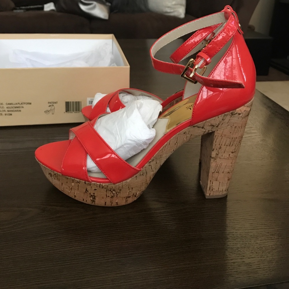 Micheal Kors - Camilla Platform Patent Heels
