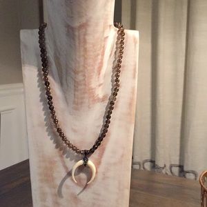 Crescent necklace