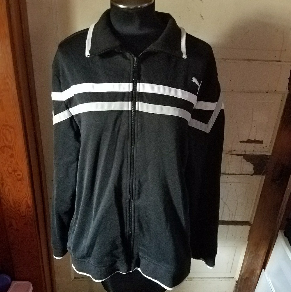 Men's Black & white Puma Jacket