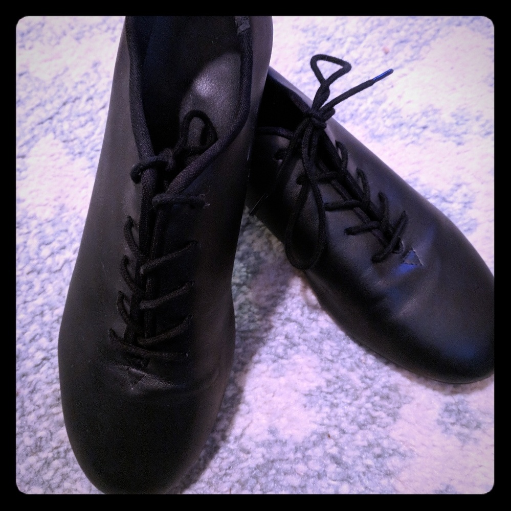 Black Adult Tap Shoes