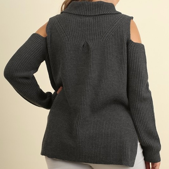 ✅Turtle Neck Open Shoulder Sweater✅ - Picture 5 of 5