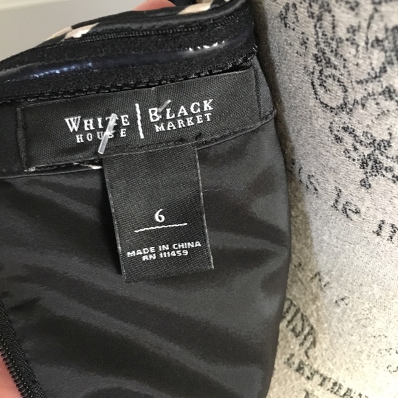 White House Black Market Floral Dress 6 - Picture 4 of 4