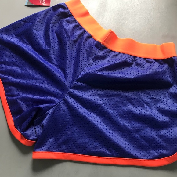 Danskin Athletic Shorts {Size M} NWT Purple Mesh - Picture 2 of 4