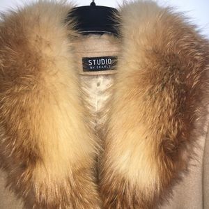 Studio by Searle Full Length/Long Camel Hair coat.
