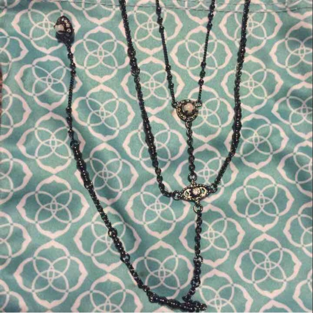 Kendra Scott coby Y necklace