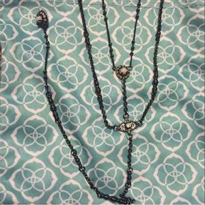 Kendra Scott coby Y necklace