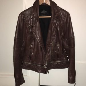 All Saints Leather Jacket
