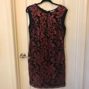 Sequins and Lace Holiday Dress