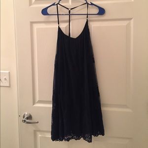 A&f racerback lace dress