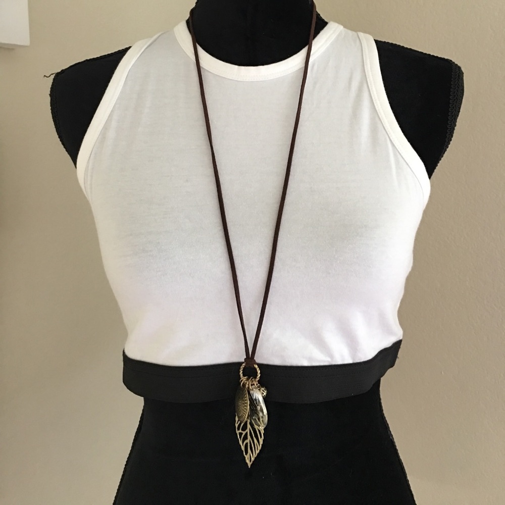 ALDO Leather Nature Necklace