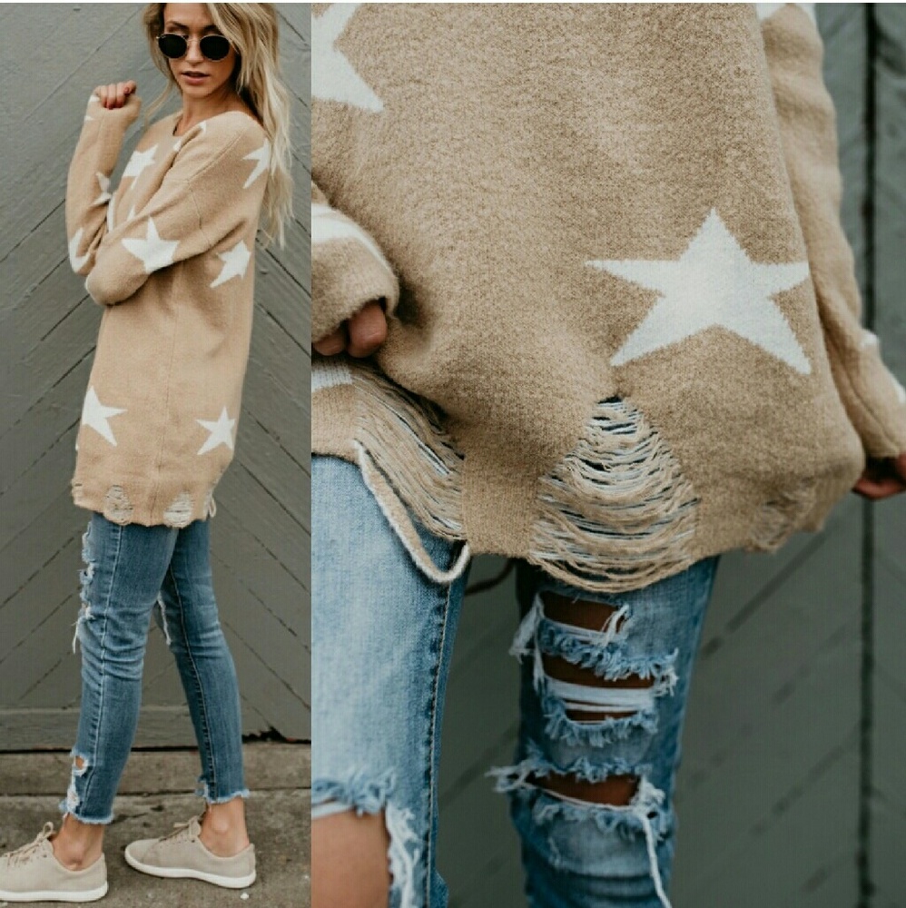 *Last 1* Cozy Star Sweater◾ - Picture 3 of 3