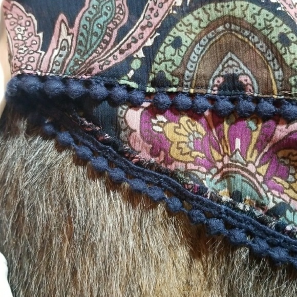 🔥🔥Sale🔥🔥Sheer Band of Gypsies Button Down Top - Picture 5 of 8