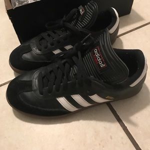Adidas Samba Classic Black Sneakers (Size 7M/9W)